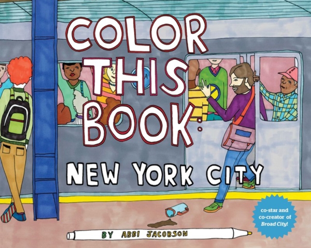 Color this Book: New York City, Paperback / softback Book