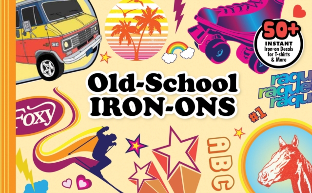 Old-School Iron - Ons, Other printed item Book