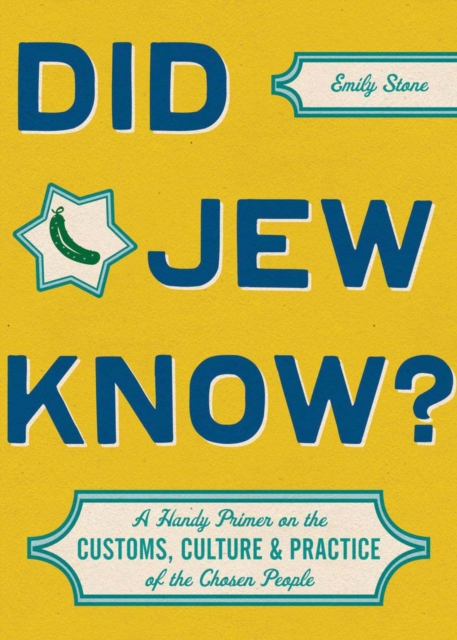 Did Jew Know?, Hardback Book
