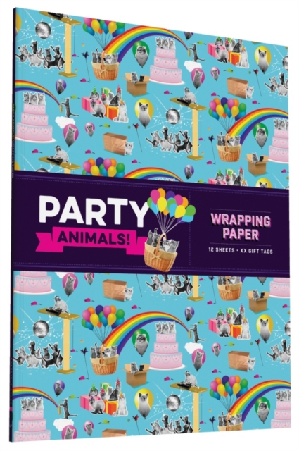 Party Animals! Wrapping Paper, Other printed item Book