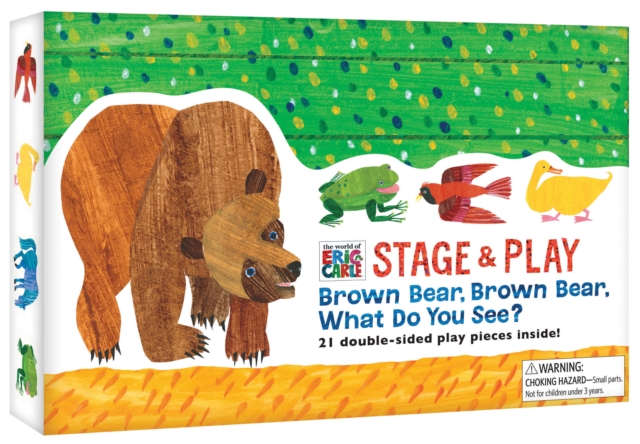 The World of Eric Carle Stage & Play: Brown Bear, Brown Bear, What Do You See?, Kit Book