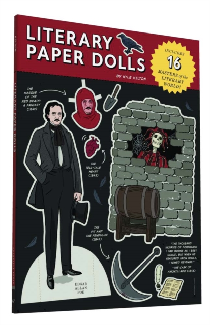 Literary Paper Dolls : Includes 16 Masters of the Literary World!, Other printed item Book