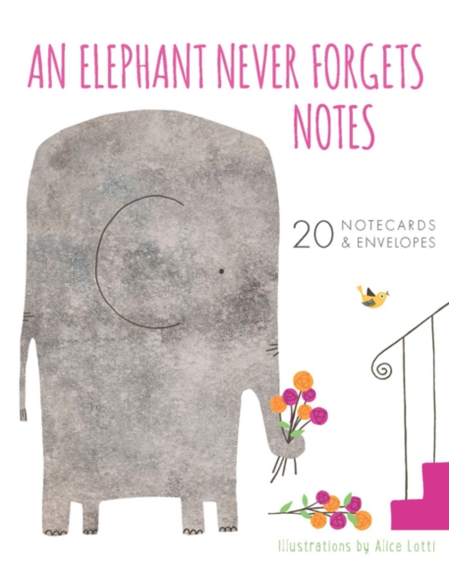 An Elephant Never Forgets Notes : 20 Notecards & Envelopes, Cards Book