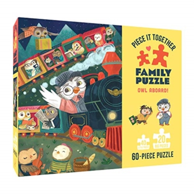 Piece It Together Family Puzzle: Owl Aboard!, Jigsaw Book