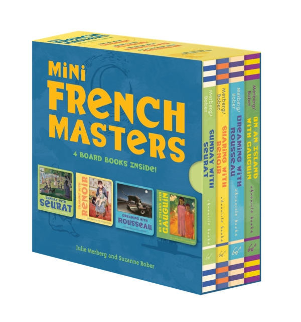 Mini French Masters Boxed Set : 4 Board Books Inside!, Multiple-component retail product Book