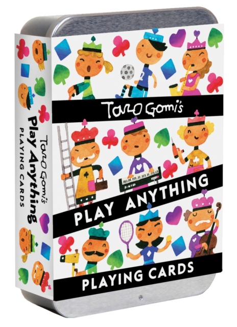 Taro Gomi's Play Anything Playing Cards, Game Book