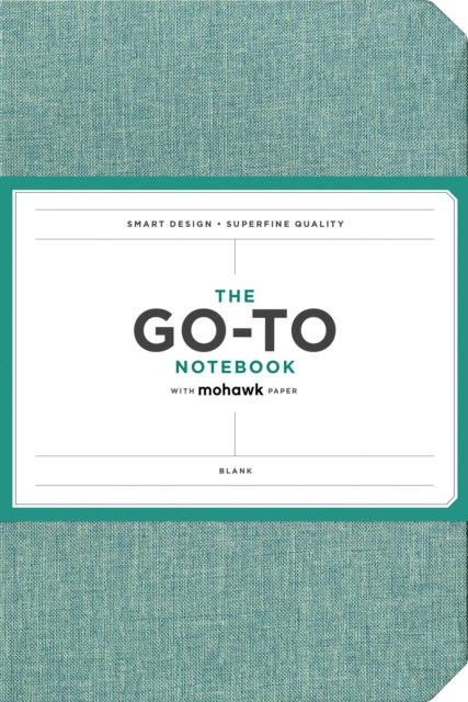 Go-To Notebook with Mohawk Paper, Sage Blue Blank, Notebook / blank book Book