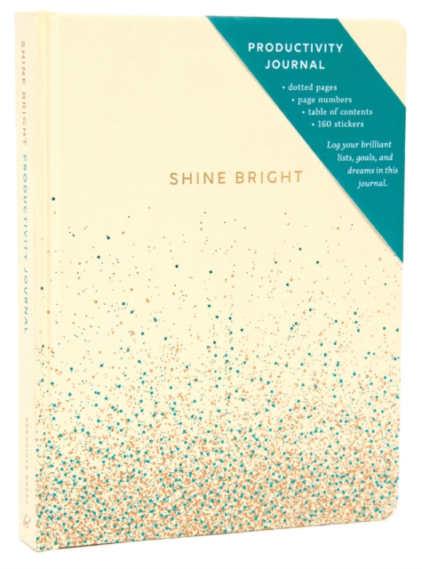 Shine Bright Productivity Journal, Cream, Notebook / blank book Book