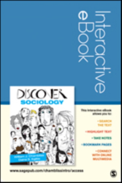 Discover Sociology Interactive eBook, Digital product license key Book