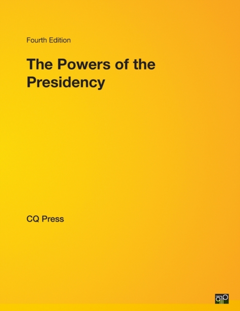 The Powers of the Presidency, Paperback / softback Book