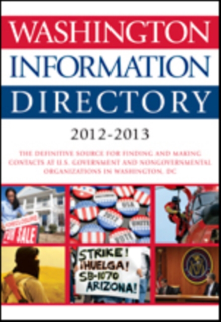 Washington Information Directory : 2012-2013, Hardback Book