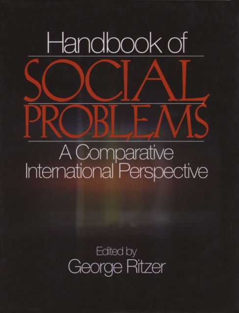 Handbook of Social Problems : A Comparative International Perspective, PDF eBook
