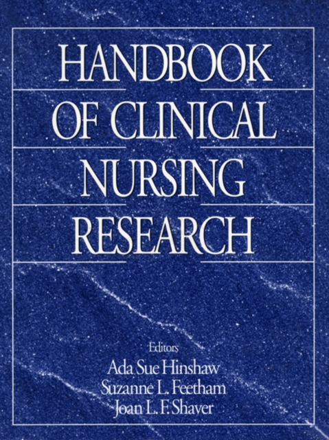Handbook of Clinical Nursing Research, PDF eBook