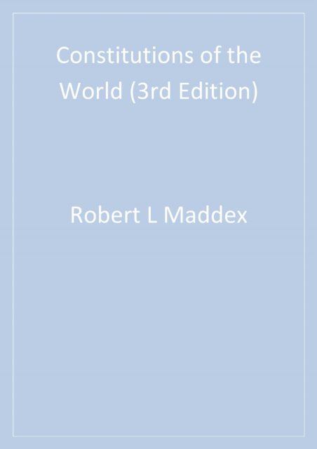 Constitutions of the World, PDF eBook