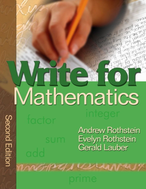 Write for Mathematics, EPUB eBook