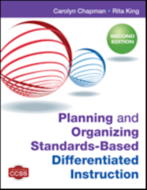 Planning and Organizing Standards-Based Differentiated Instruction, Paperback / softback Book