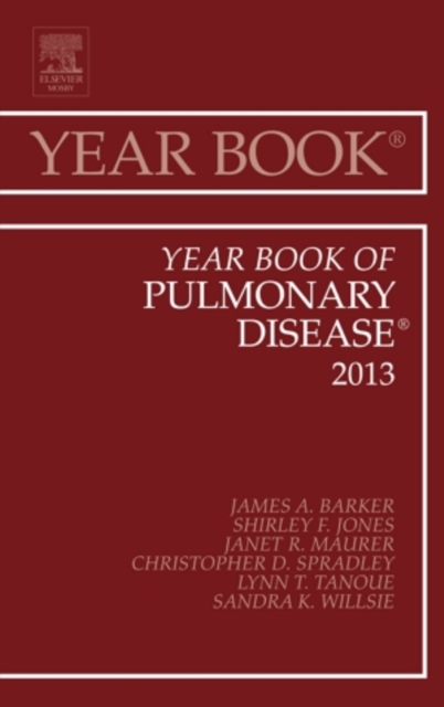 Year Book of Pulmonary Diseases, Hardback Book