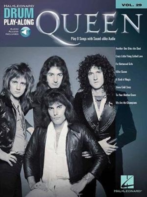 Queen : Drum Play-Along Volume 29, Book Book