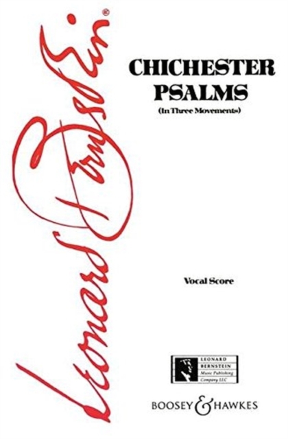 Chichester Psalms, Paperback / softback Book