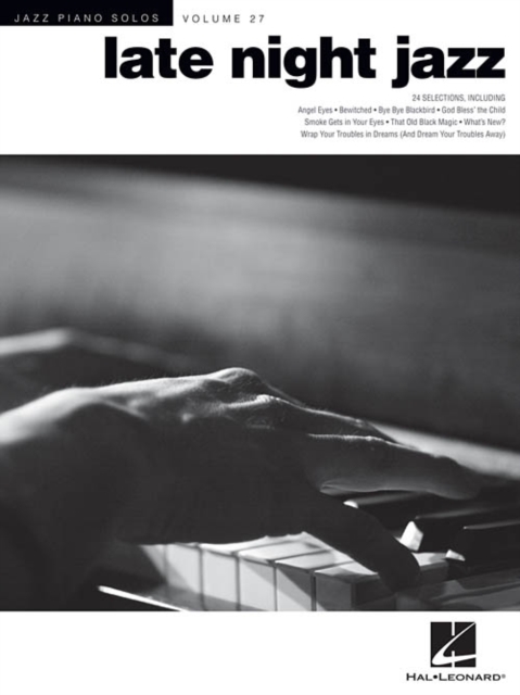 Late Night Jazz : Jazz Piano Solos Series Volume 27, Book Book