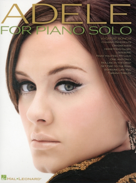 Adele for Piano Solo : Collection of 10 Favorites, Book Book