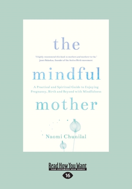 The Mindful Mother : A Practical and Spritual Guide to Enjoying Pregnancy, Birth and Beyond with Mindfulness, Paperback / softback Book