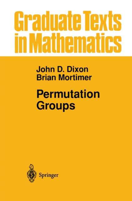 Permutation Groups, PDF eBook