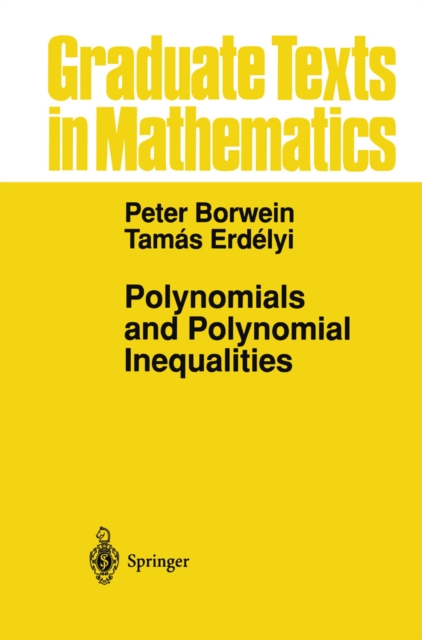 Polynomials and Polynomial Inequalities, PDF eBook