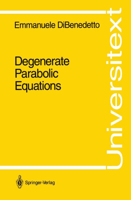 Degenerate Parabolic Equations, PDF eBook