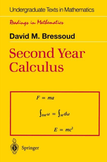 Second Year Calculus : From Celestial Mechanics to Special Relativity, PDF eBook