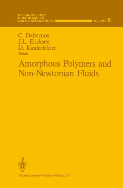 Amorphous Polymers and Non-Newtonian Fluids, PDF eBook