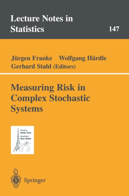 Measuring Risk in Complex Stochastic Systems, PDF eBook