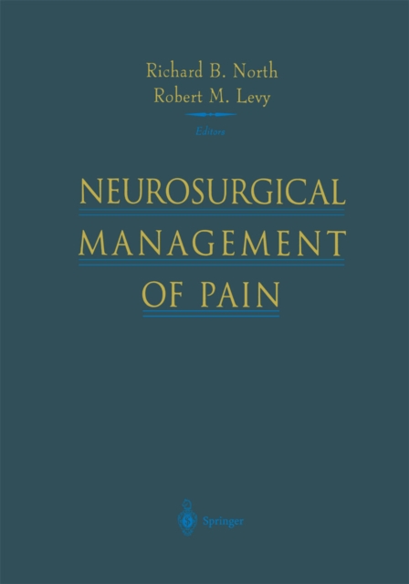 Neurosurgical Management of Pain, PDF eBook