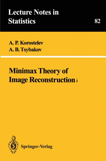 Minimax Theory of Image Reconstruction, PDF eBook