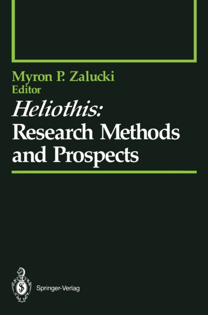 Heliothis: Research Methods and Prospects, PDF eBook