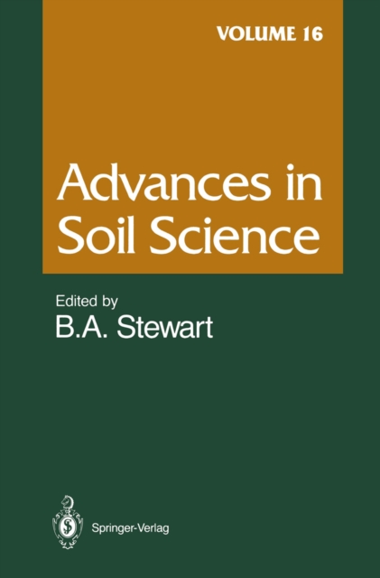 Advances in Soil Science : Volume 16, PDF eBook