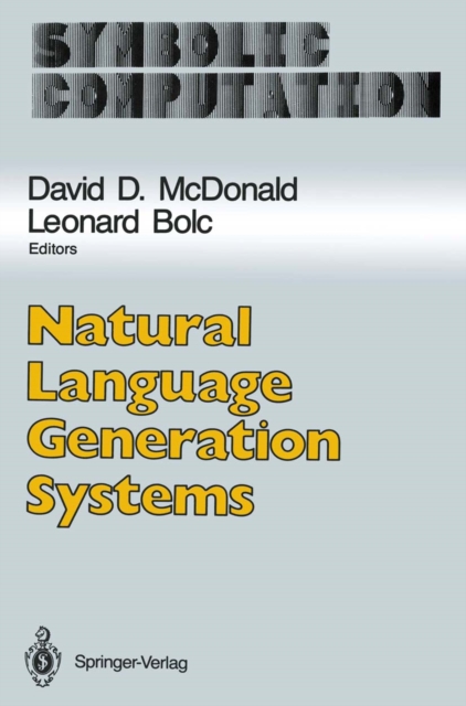 Natural Language Generation Systems, PDF eBook
