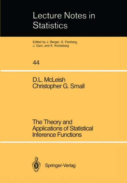 The Theory and Applications of Statistical Interference Functions, PDF eBook