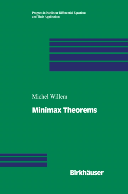 Minimax Theorems, PDF eBook