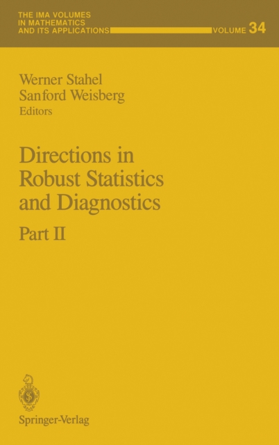 Directions in Robust Statistics and Diagnostics : Part II, PDF eBook