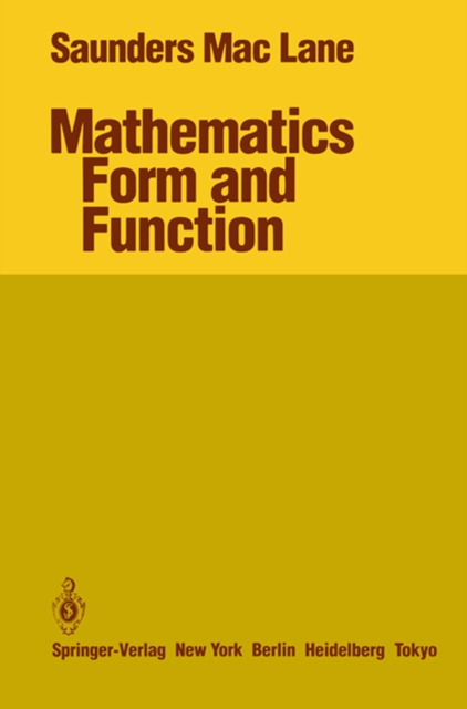 Mathematics Form and Function, PDF eBook