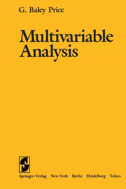 Multivariable Analysis, PDF eBook