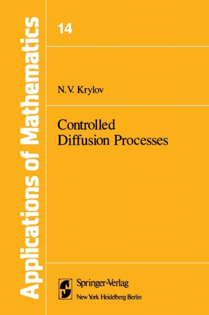Controlled Diffusion Processes, Paperback / softback Book