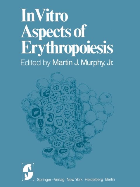 In Vitro Aspects of Erythropoiesis, Paperback / softback Book