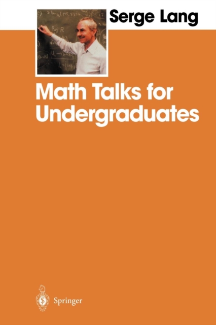 Math Talks for Undergraduates, Paperback / softback Book