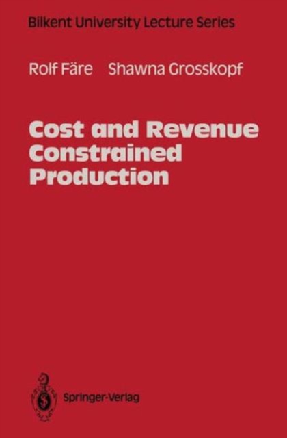 Cost and Revenue Constrained Production, Paperback / softback Book