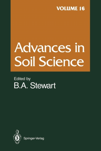 Advances in Soil Science : Volume 16, Paperback / softback Book