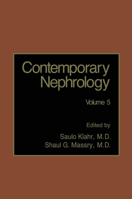 Contemporary Nephrology : Volume 5, Paperback / softback Book