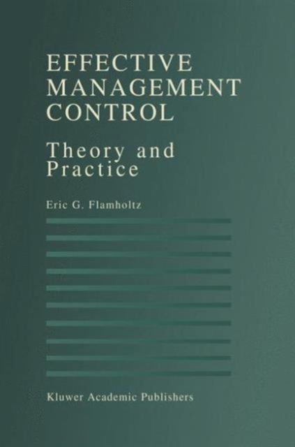 Effective Management Control : Theory and Practice, Paperback / softback Book