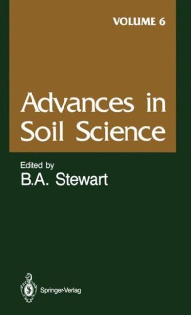 Advances in Soil Science, Paperback / softback Book